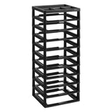 Plastic Storage Organizer 10-Tier Large Capacity with Organizer Top Black Frame V952-JTZCCHTZ10CJWVVC4V0