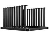 Windshield Rack 9-Lite, Truck Rack Steel, Glass Rack 24-Inch Height, V952-DFBLJGM301U-90001V0