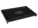 Gongfu Tea Tray Water Storage Drainage Home Decoration Ornament Serving Tray for Office Black V1294-YM0703-3118230040112