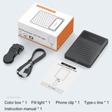 Portable Clip-On Fill Light For Mobile Devices - Three Light Modes PRL-4666200AYS