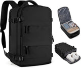Travel Backpack 42 x 30 x 20 cm, Black, Cabin Bag with Dry and Wet Sorting V1188-MS-325-0353