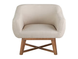 Artiss Armchair Tub Chair Beige Aston FA-CHAIR-ACC024-BG