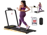 Everfit 3 in 1 Walking Pad Treadmill 20% Auto Incline Under Desk Foldable Treadmills for Home With TMILL-400H-AINC-BK