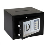 CARLA HOME Electronic Safe Box - Money Safe with Deposit Slot - Black - Cash Locker V178-36518