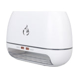 Flame Diffuser White 7 Colors Realistic Silent Operation 200ML 6W Flame Mist Humidifiers for Office V1294-YM0901-3113230270511