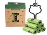 Eco-Friendly Pet Waste Bag Set with Leash Clip Holder and Camo Storage Pouch Leak-Proof, V1341-ZY-PHJ79G2N-E