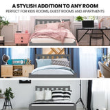 Kingston Slumber King Single Wooden Timber Bed Frame, Grey V219-BEDBKSKS01GA