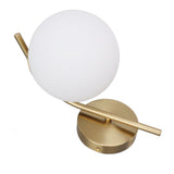 Glass Wall Sconce Indoor Wall Sconce Golden E27 E26 Wall Lamp Holder 85265V for Bedroom V1294-YM0703-3119230087111