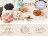 Decorative Throw Knot Pillow Ball for Home Chair Sofa Couch Bed Aesthetic Round Decor Pillows V1259-DP01-A-3431