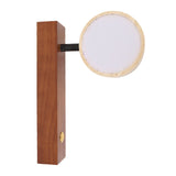 Rotating Stone Wall Sconce with Switch LED Warm Light Adjustable Angle Rustic Industrial Wall Lamp V1294-YM0901-3119250032812