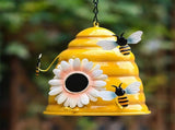 Beehive Bird Houses Outside Iron Hanging Birdhouses Garden Bird Nest Houses for Small Sized Bird V1294-YM0523-10341550