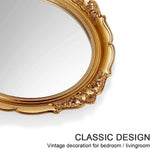 Oval Antique Vintage Hanging Wall Mirror for Bedroom and Livingroom V178-44236