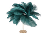 Feather Table Lamp 3 Color Dimmable Touch Switch USB Plug in Romantic Modern Decorative Bedside V1294-YM0521-3119230059414