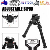 6.5- 9" Foldable QD Picatinny Rail Mount V8 Adjustable Bipod V201-W13280169