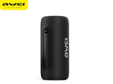 AWEI KA8 Waterproof Bluetooth Portable Speaker, TWS Wireless Stereo,black V1300-KA8-BLACK