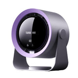 Digital Display Desk Fan Air Circulator Quiet Fan 100 Speeds Adjustable Table Fan for Camping Office V1263-JX-7211-1