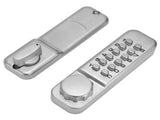 Digit Password Lock Zinc Alloy Coded Door Lock Waterproof Keyless Door Lock for Home Office V1294-YM0715-3114210139811