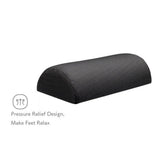Ergonomic Semi Cylindrical Footrest Pad Black for Office Desk Rest and Leg Massage V1369-AZ3-W-13425
