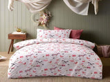 Happy Kids Farmyard Friends Washed Quilt Cover Set Double V442-HIN-QUILTCS-FARMYARDFRIENDS-PINK-DS