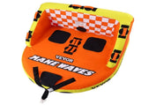 Towable Tube for Boating, 1-2 Riders Inflatable Towable Tubes with Deck Seats and Backrest, 340 lbs V952-CQTLSFDX2R00U07GEV0