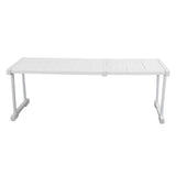 Expandable Shelf Stackable 121lb Load Bearing Divider Storage Rack for Closet Cabinet Cupboard V1294-YM0706-3117230203214