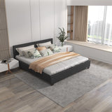 Milano Sienna Luxury Bed with Headboard - Charcoal No.35 - Single ABM-10002031