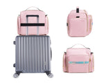 Large Capacity Travel Makeup Backpack with 5 Removable Organizer Cases & Jewelry Roll V888-ELOSUNG37003