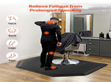 Salon Mat for Hair Stylist, 1225 x 1505 mm Hexagon Salon Chair Mat Anti Fatigue, 13mm Thickened V952-SLDLJD12INCHQYV9OV0