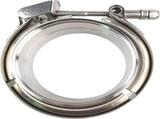 2 X 3 inch Quick Release V Band Clamp with Male Female Flanges 304 Stainless Steel for Turbo V1258-DP02-WO-158