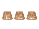 3pcs Small Lamp Shades Replacement Woven Lampshade for Floor Lamps Pendant Light Chandelier V1294-YM0901-3119240098611