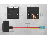 3 Wire Lift Gate Control Switches Box for GPT-25 GPT-3 GPT-4 72-150 Liftgate Switches 264346 V1366-AZ2-W-16666