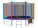 10FT Trampoline Everfit Kids Trampoline Rebounder TRAMPO-B-10FT-MC-AB