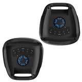 Majority PS100 - Bundled Party Speaker 40w Bluetooth Karaoke-DJ-Party-PA System - Black V398-MY-1000002979-2P