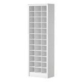 Artiss Shoe Rack 12-tier 36 Pairs Storage White FUR-S-SHOE-TALL01-WH-AB