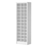 Artiss Shoe Rack 12-tier 36 Pairs Storage White FUR-S-SHOE-TALL01-WH-AB