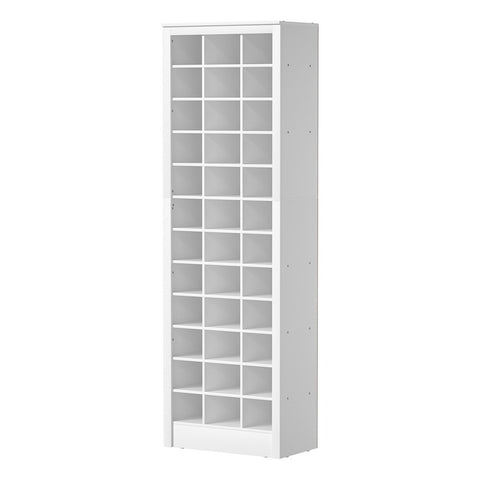 Artiss Shoe Rack 12-tier 36 Pairs Storage White FUR-S-SHOE-TALL01-WH-AB