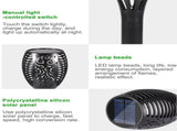 Solar Flame Lights Outdoor Lights Ground Plug Lights Simulation Torch Lights Waterproof V1294-YM0901-L6853-4