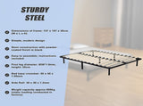 Double Metal Bed Frame - Bedroom Furniture V63-799507