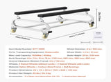 Watercraft PWC Dolly Boat 454 kg Capacity Jet Ski Stand Storage Cart V952-MTTTC1000B00Z7V2DV0