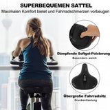 Comfortable unisex bicycle saddle with double shock absorbers, breathable waterproof ergonomic V1188-MS-325-0805