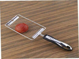 2Pcs Tomato Slicer, Stainless Steel Egg Slicer, Hand-Held Tomato Slicers for Home Kitchen V1192-AZ-W-17394