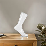 Female Plastic Foot Mannequin with Magnetic Base for Sock and Shoe Display, Retail Store Use and V1192-AZ-W-22440
