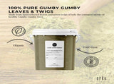 600g Gumby Gumby Pure Powder Tub Gumbi Aboriginal Plant Pittosporum Angustifolum V238-SUPDZ-40513984036944