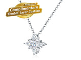 Elevate your everyday elegance with this exquisite Moissanite clover pendant necklace, featuring a V1341-ZY-5RK4XTEG-MOISSANITE-PREMIUMS925