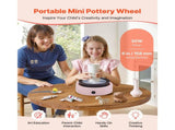 Mini Pottery, 158 mm Turntable, Forward and Reverse Rotation, Adjustable Speed, Electric Clay V952-ETLPJYXFSWJBLVJCA001V3