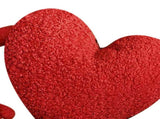 Red Heart Pillow Cartoon Plush Soft Comfortable Heart Shaped Pillow Toy Decoration for Living Room V1294-YM0626-3117220311111
