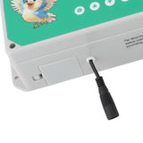 Chicken Coop Door Controller IP44 Waterproof Timer Remote Control Dual Power Supply Automatic V1294-YM0901-3111240088313