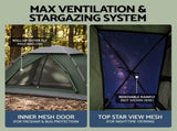 Weisshorn 1 Person Camping Tent Waterproof Hiking Vestibule Porch TENT-E-SINGLE