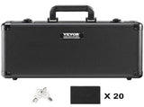 Graded Card Storage Box, 4 Slots, Graded Sports Cards Holder Carrying Case with Key Lock Foam V952-FJKSNHYCSKK9N54I7V0