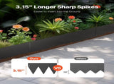 Steel Landscape, 3 Packs 1016 x 152 mm Rust-Resistant Metal Landscape, Bendable Garden V952-DXGJSPZ3PCS4KIGQYV0